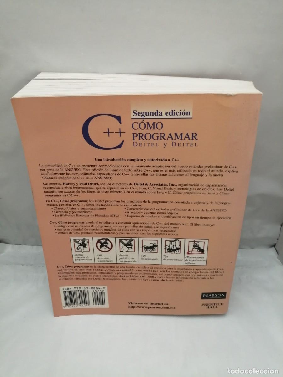Libros de segunda mano: C++: C&Oacute;MO PROGRAMAR (SEGUNDA EDICI&Oacute;N) - Foto 2