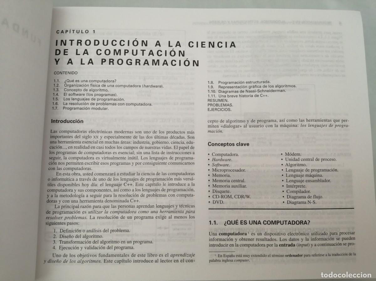 Libros de segunda mano: PROGRAMACI&Oacute;N EN C++ (ANSI/ISO C++/ STL EST&Aacute;NDAR TEMPLATE LIBRARY / C FRENTE A C++) - Foto 3