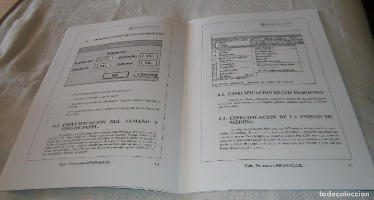 Libros de segunda mano: aula de informatica guia de referencia WordPerfec para Windows - Foto 2