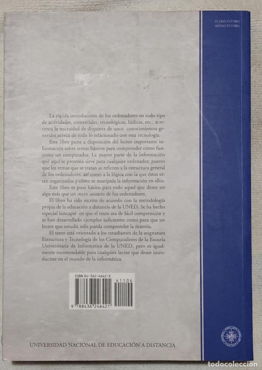 Libros de segunda mano: ESTRUCTURA Y TECNOLOG&Iacute;A DE COMPUTADORES I. - Foto 3