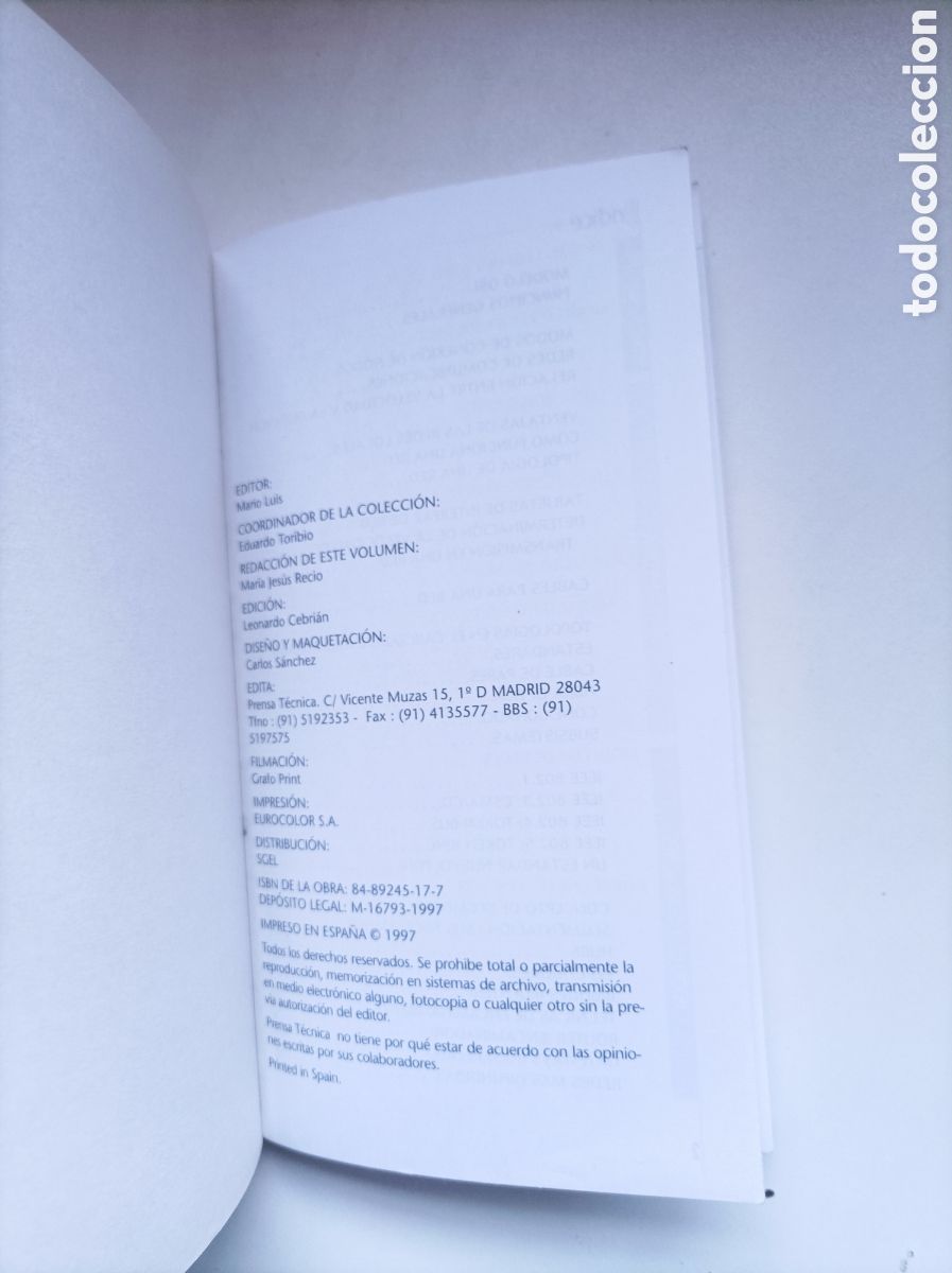 Libros de segunda mano: Redes locales / Mar&iacute;a Jes&uacute;s Recio. - Foto 2