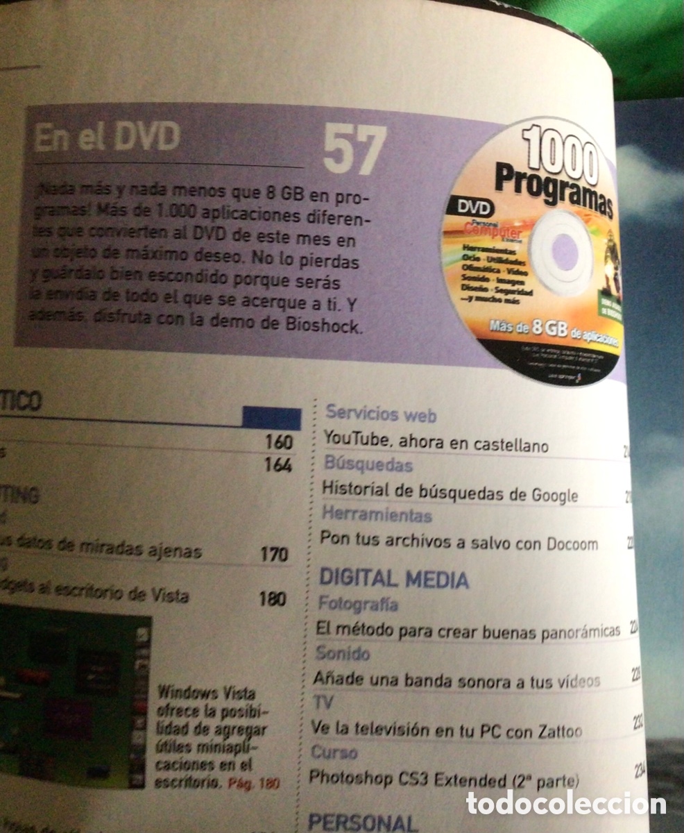 Libros de segunda mano: PERSONAL COMPUTER. N&Uacute;MERO 57+DVD 1000 programas - Foto 3