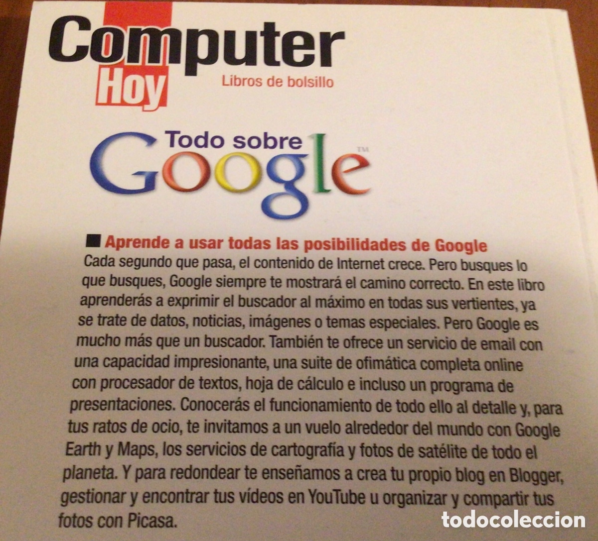 Libros de segunda mano: COMPUTER HOY. Todo sobre GOOGLE - Foto 2