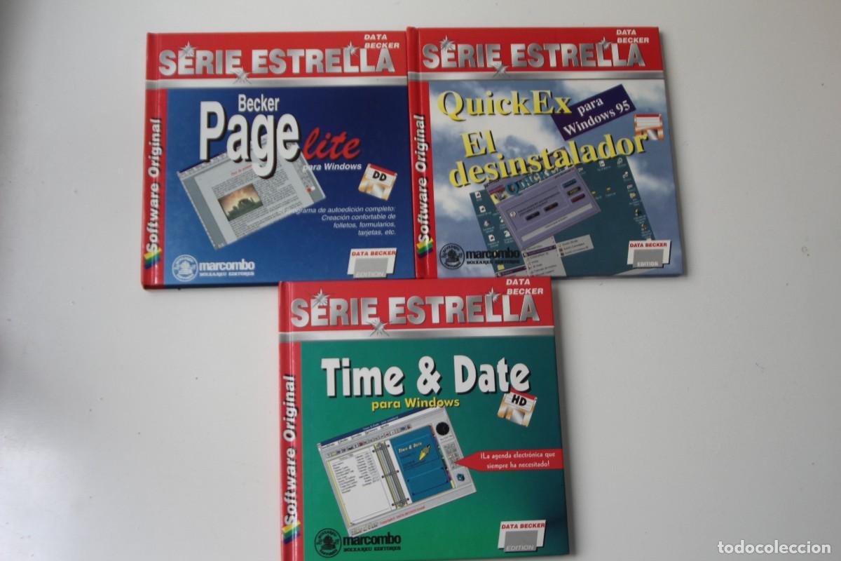 Libros de segunda mano: SERIE ESTRELLA 3 LIBROS INFORMATICA - Foto 1