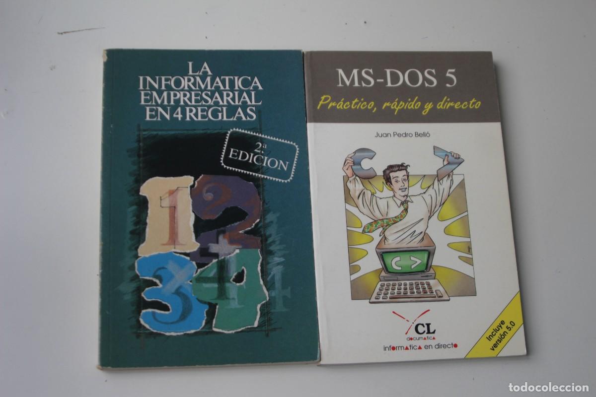 Libros de segunda mano: 2 LIBROS INFORM&Aacute;TICA - Foto 1