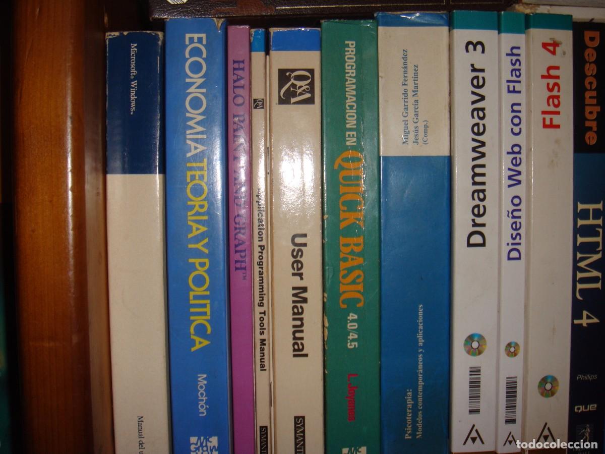 Libros de segunda mano: 10 LIBROS INFORM&Aacute;TICA GRAN FORMATO - Foto 1