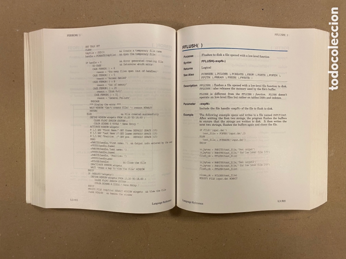 Libros de segunda mano: MICROSOFT FOXPRO, REALTIONAL DATABASE MANAGEMENT SYSTEM FOR MS-DOS AND WINDOWS (1993) - Foto 7