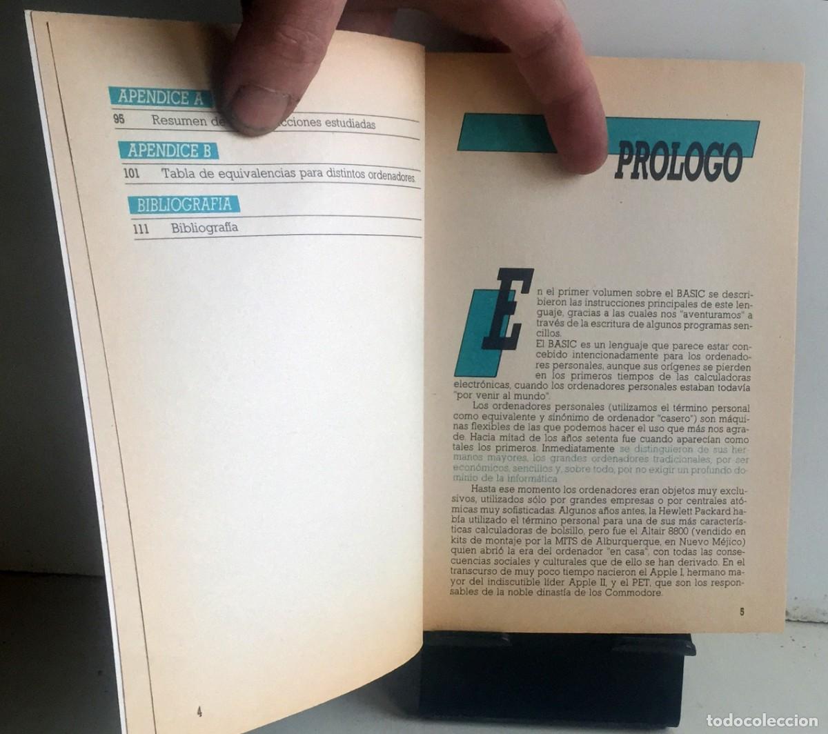 Libros de segunda mano: BIBLIOTECA B&Aacute;SICA DE INFORM&Aacute;TICA. N&ordm; 7. &iexcl;Y lleg&oacute; el BASIC! (II) - Foto 4