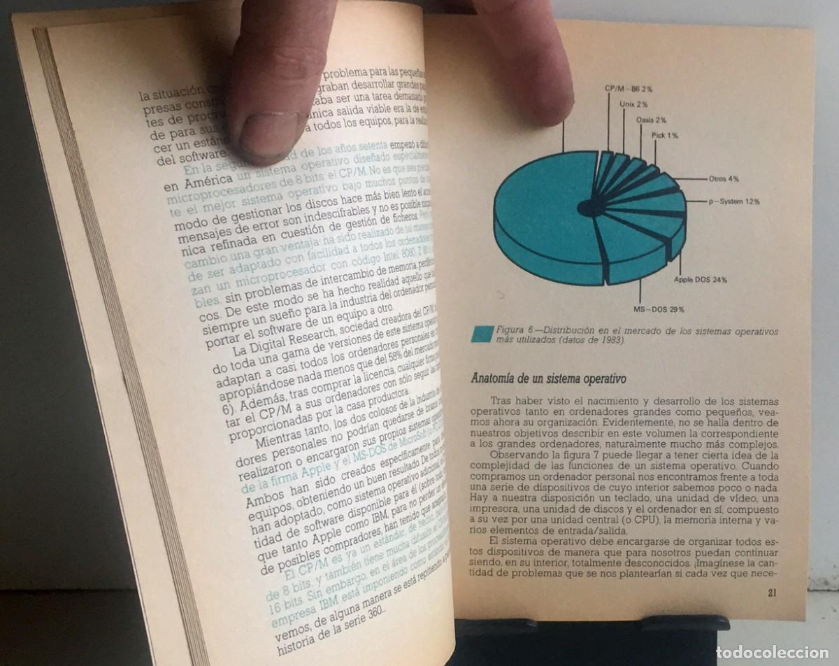 Libros de segunda mano: BIBLIOTECA B&Aacute;SICA DE INFORM&Aacute;TICA. N&ordm; 10. Sistemas operativos y software de base - Foto 4