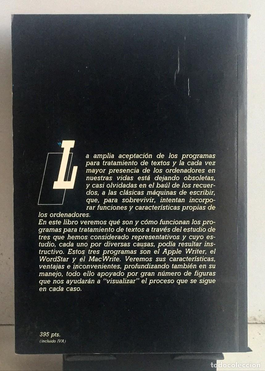Libros de segunda mano: BIBLIOTECA B&Aacute;SICA DE INFORM&Aacute;TICA. N&ordm; 16. Tratamiento de textos - Foto 2