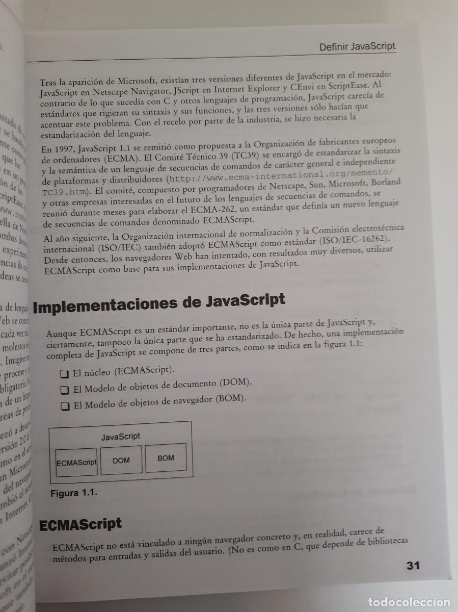 Libros de segunda mano: PROFESIONAL JAVASCRIPT PARA DESARROLLADORES WEB. NICHOLAS C. ZAKAS. EDITORIAL ANAYA WROX - Foto 8