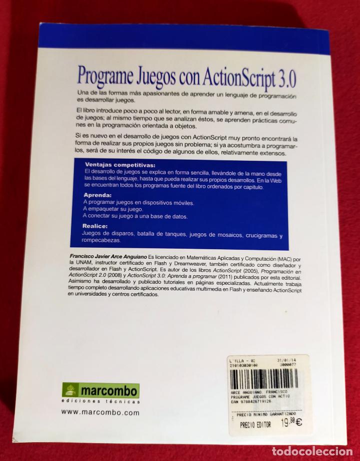 Libros de segunda mano: PROGRAME JUEGOS CON ACTION SCRIPT 3.0 - Foto 2