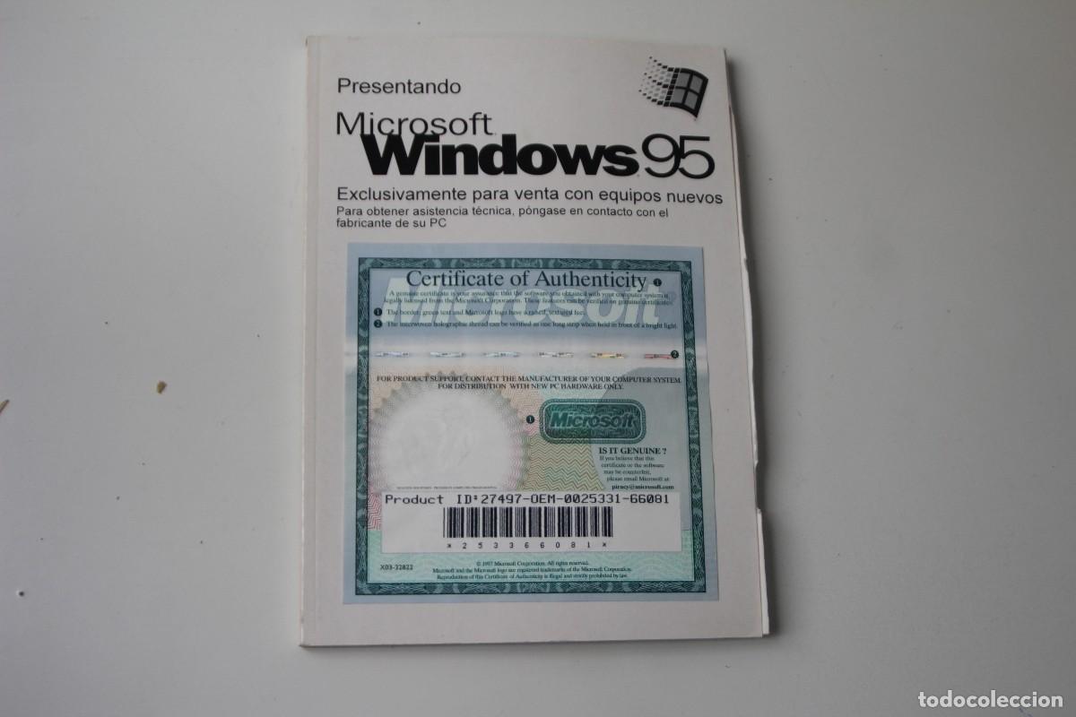 Libros de segunda mano: MICROSOFT WINDOWS 95 - Foto 1