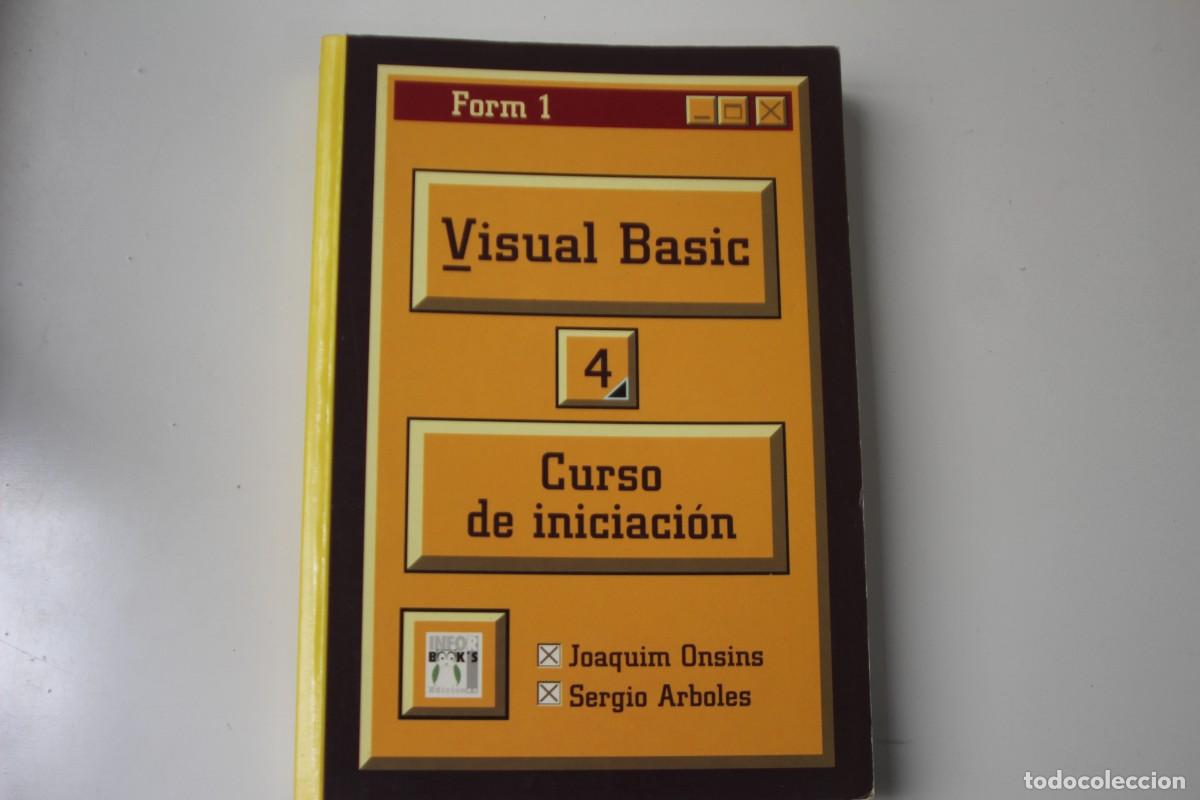 Libros de segunda mano: VISUAL BASIC CURSO DE INICIACI&Oacute;N - Foto 1