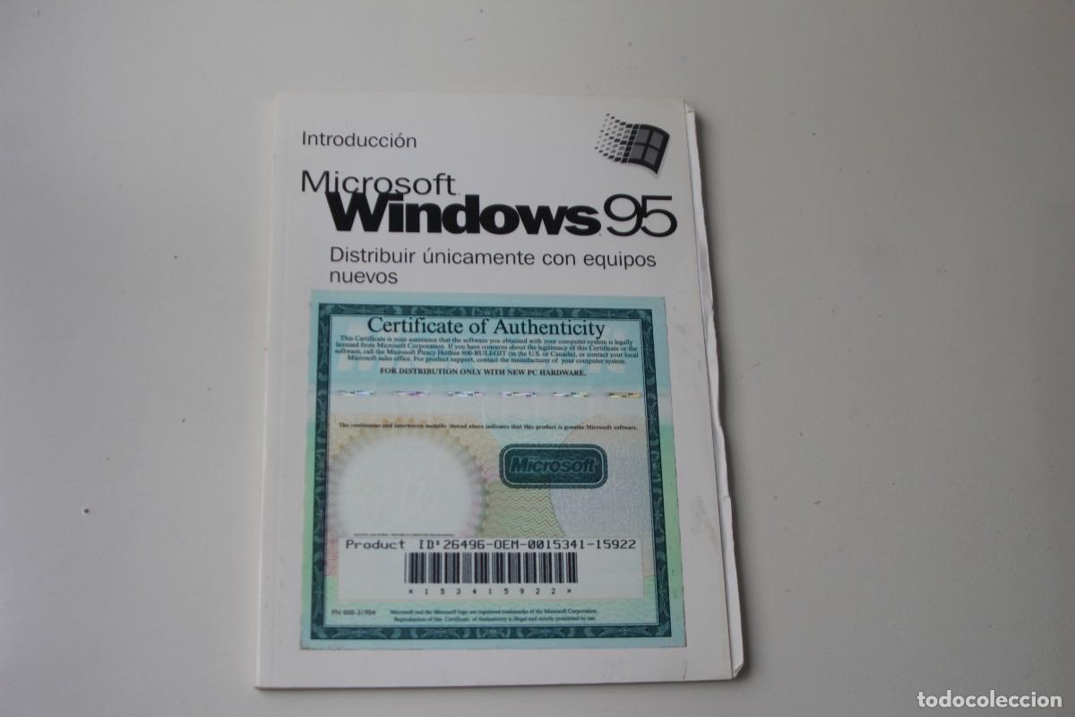 Libros de segunda mano: MICROSOFT WINDOWS 95 - Foto 1