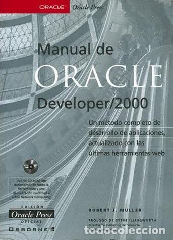 Libros de segunda mano: Robert J. Muller. Manual de Oracle Developer/2000. Editorial McGraw-Hill - Foto 1