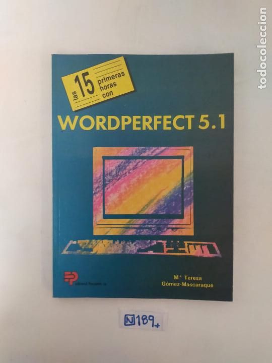 Libros de segunda mano: Wordperfect 5.1 - Foto 1