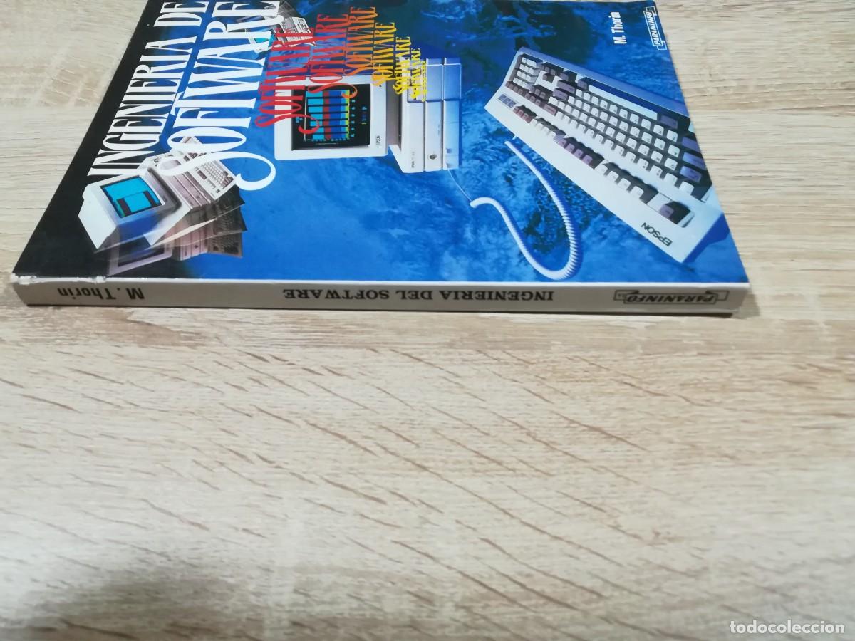 Libros de segunda mano: LIBRO INGENIER&Iacute;A DEL SOFTWARE, M. THORIN, PARANINFO S.A. 1&ordf; EDICI&Oacute;N A&Ntilde;O 1987. - Foto 2