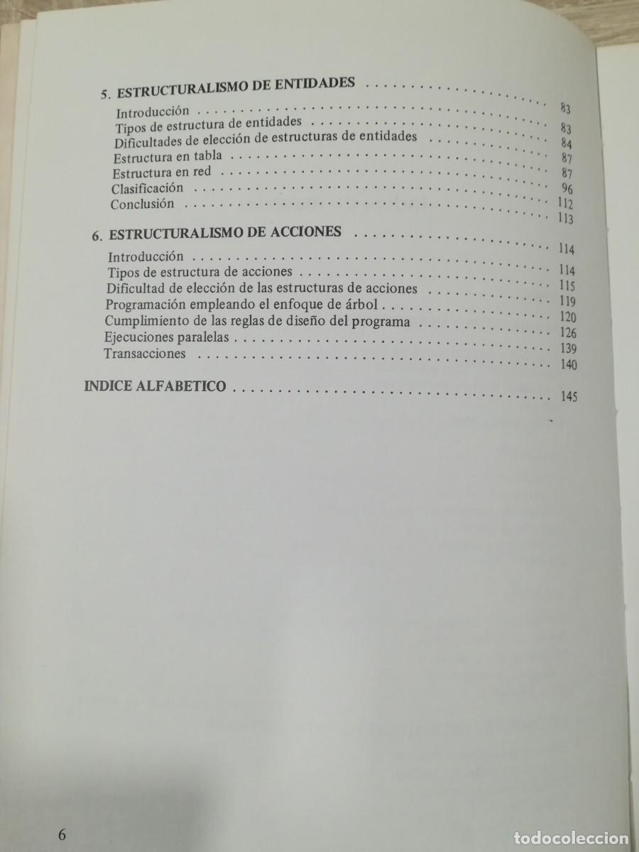 Libros de segunda mano: LIBRO INGENIER&Iacute;A DEL SOFTWARE, M. THORIN, PARANINFO S.A. 1&ordf; EDICI&Oacute;N A&Ntilde;O 1987. - Foto 7