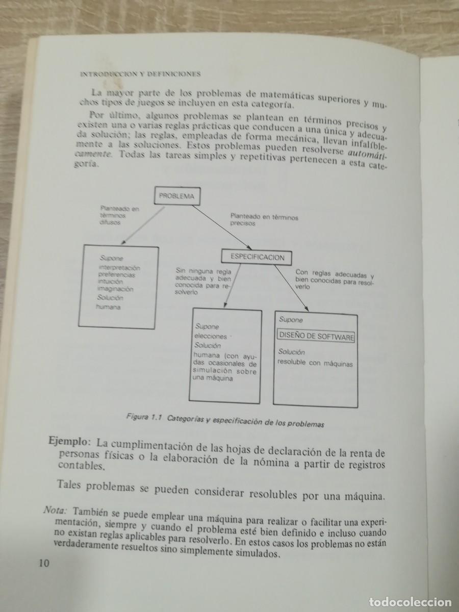 Libros de segunda mano: LIBRO INGENIER&Iacute;A DEL SOFTWARE, M. THORIN, PARANINFO S.A. 1&ordf; EDICI&Oacute;N A&Ntilde;O 1987. - Foto 10
