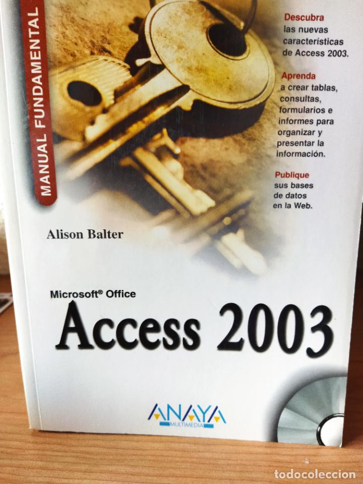 access 2003 - Buy Used books about informatics on todocoleccion