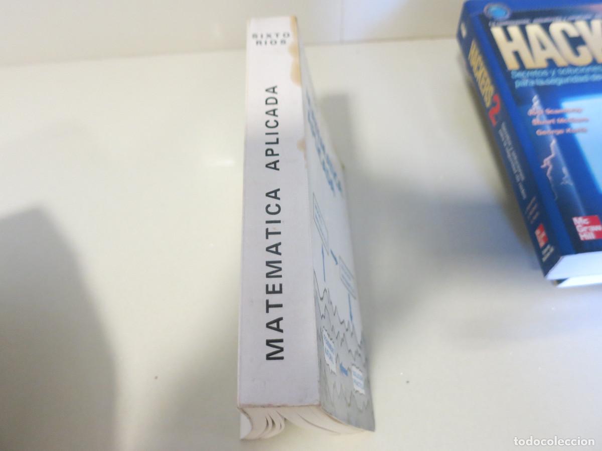 Libros de segunda mano: Matem&aacute;tica aplicada.- Sixto Rios.- Paraninfo. - Foto 2