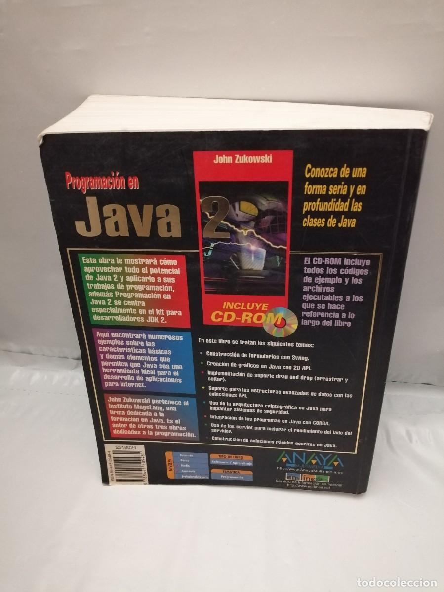Libros de segunda mano: Programaci&oacute;n en Java 2. Desarrolle en Java soluciones profesionales para cualquier entorno (+CD-ROM) - Foto 2