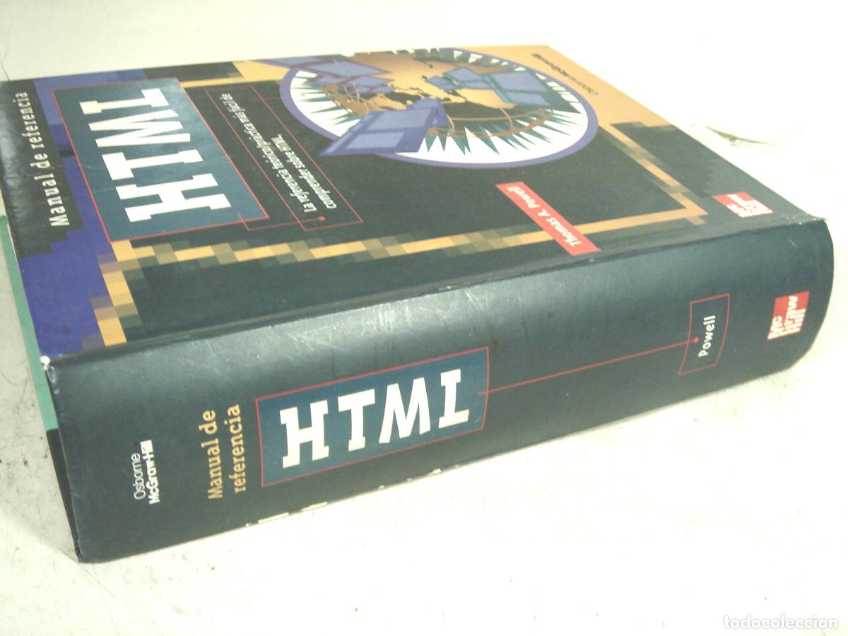 Libros de segunda mano: HTML MANUAL DE REFERENCIA TEORICO-PRSTICA-THOMAS A.POWELL-LIBRO INFORMATICA PROGRAMACION - Foto 5