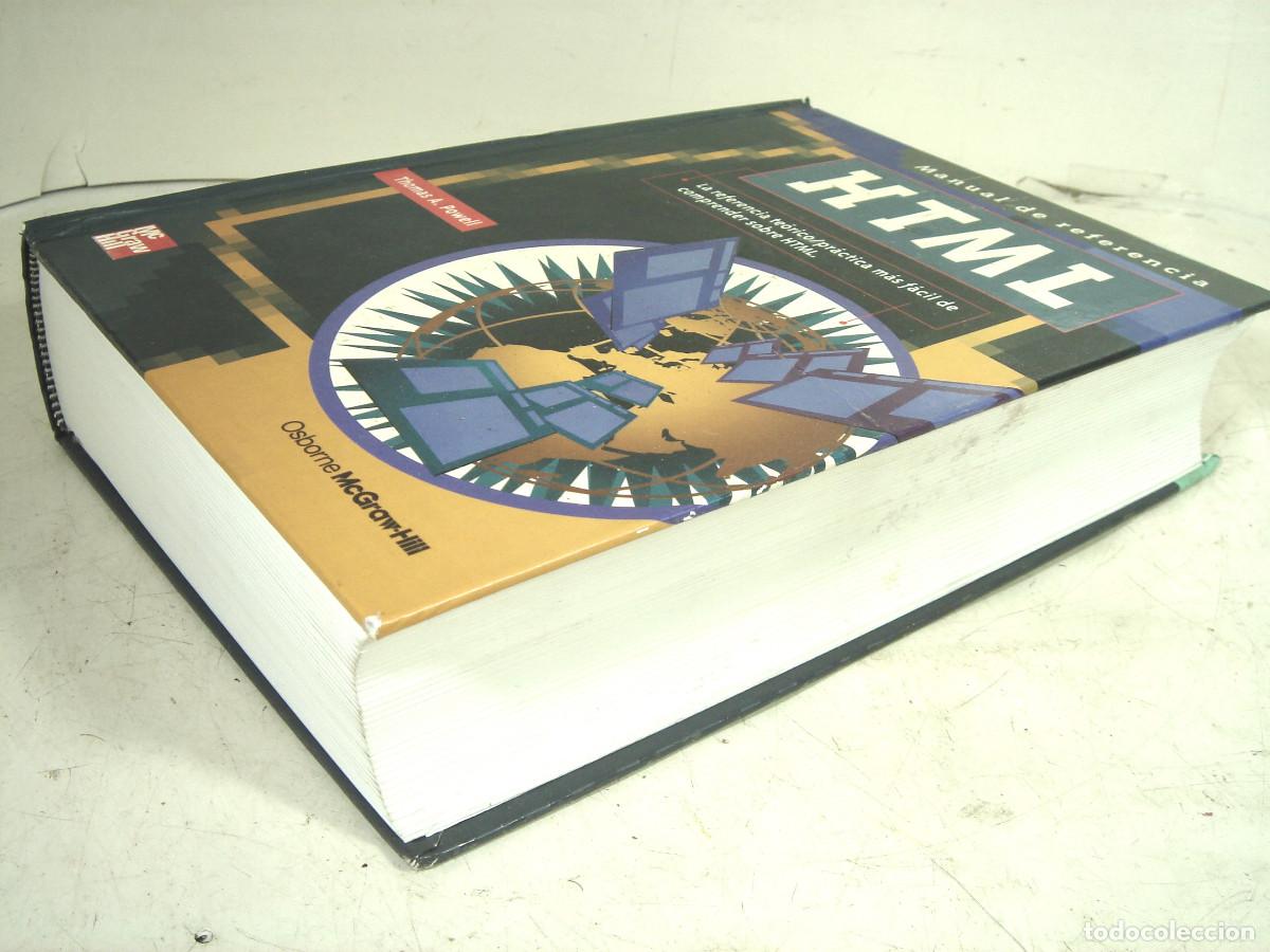 Libros de segunda mano: HTML MANUAL DE REFERENCIA TEORICO-PRSTICA-THOMAS A.POWELL-LIBRO INFORMATICA PROGRAMACION - Foto 6