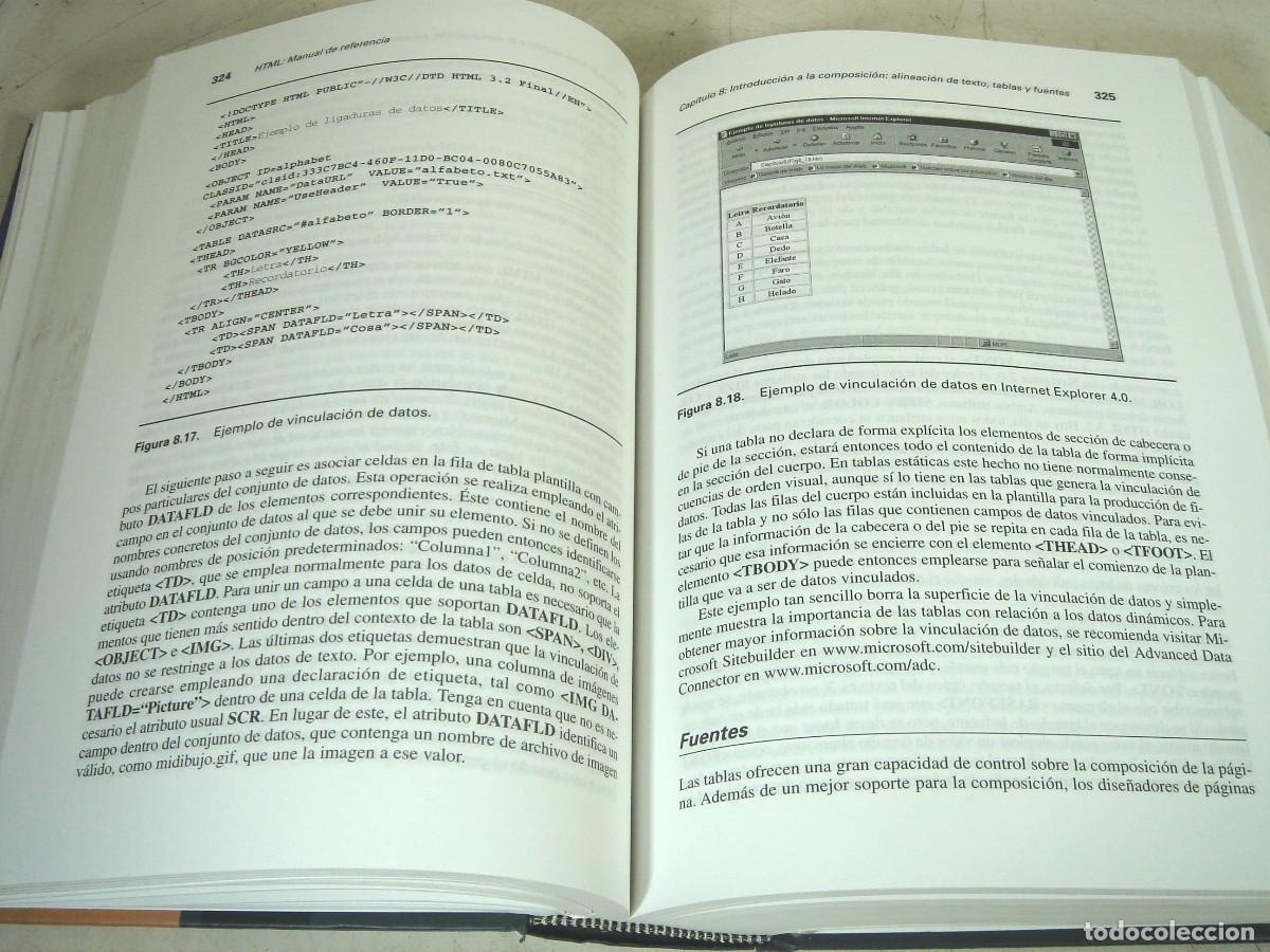 Libros de segunda mano: HTML MANUAL DE REFERENCIA TEORICO-PRSTICA-THOMAS A.POWELL-LIBRO INFORMATICA PROGRAMACION - Foto 9