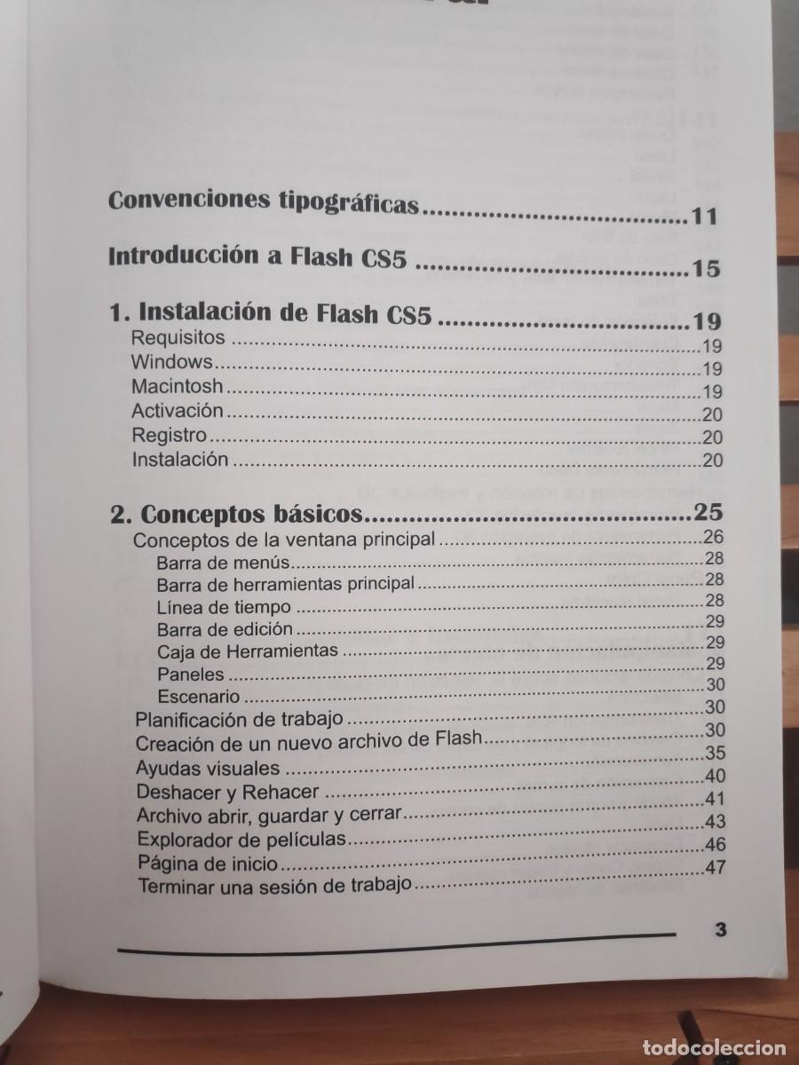 Libros de segunda mano: Flash CS5 Curso de Iniciaci&oacute;n Jaime Blanco - Foto 5