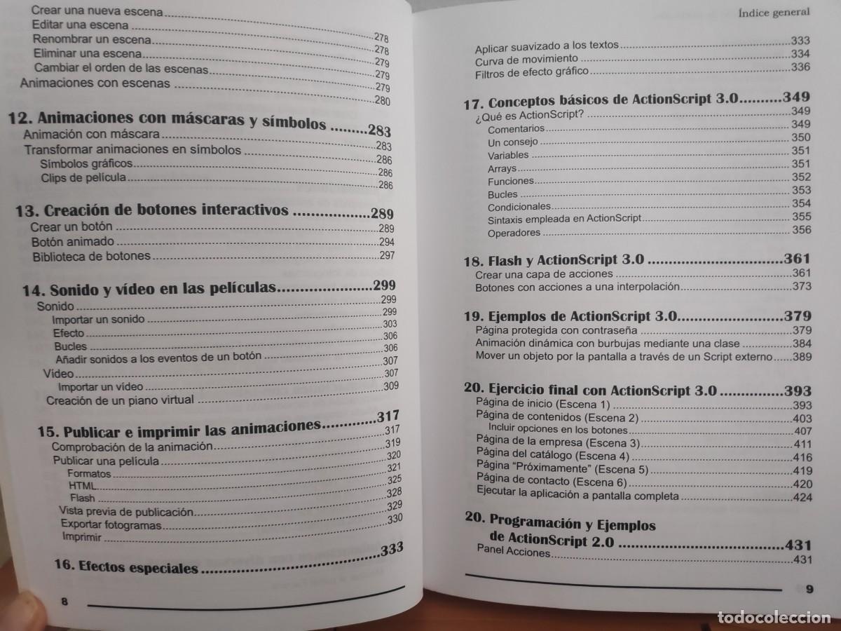 Libros de segunda mano: Flash CS5 Curso de Iniciaci&oacute;n Jaime Blanco - Foto 8