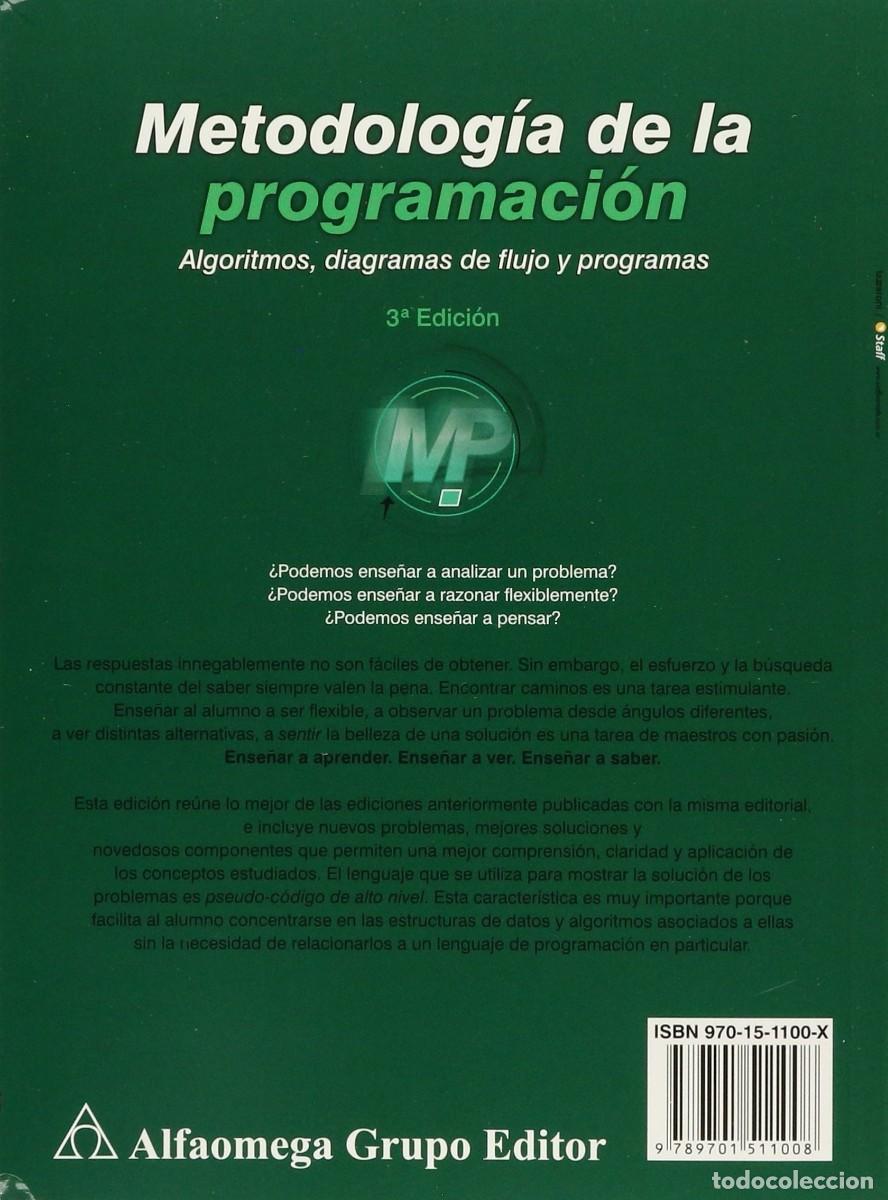 Libros de segunda mano: Metodologia de La Programacion Cairo Battistutti - Foto 3