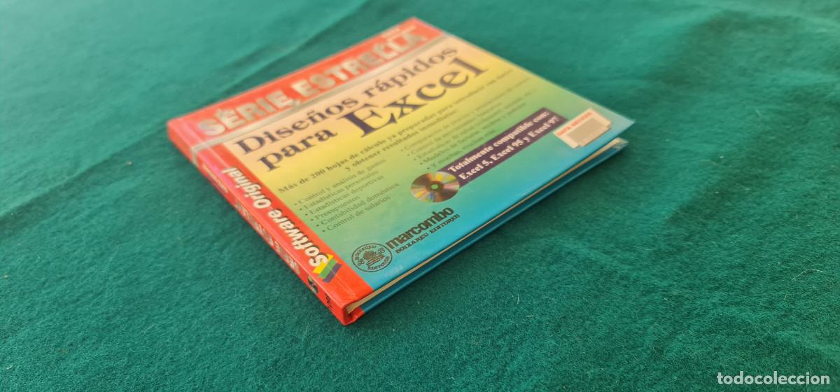 Libros de segunda mano: LIBRO DISE&Ntilde;OS RAPIDOS PARA EXCEL 5-95 Y 97 (1996) SERIE ESTRELLA - DATA BECKER - ED. MARCOMBO - Foto 2