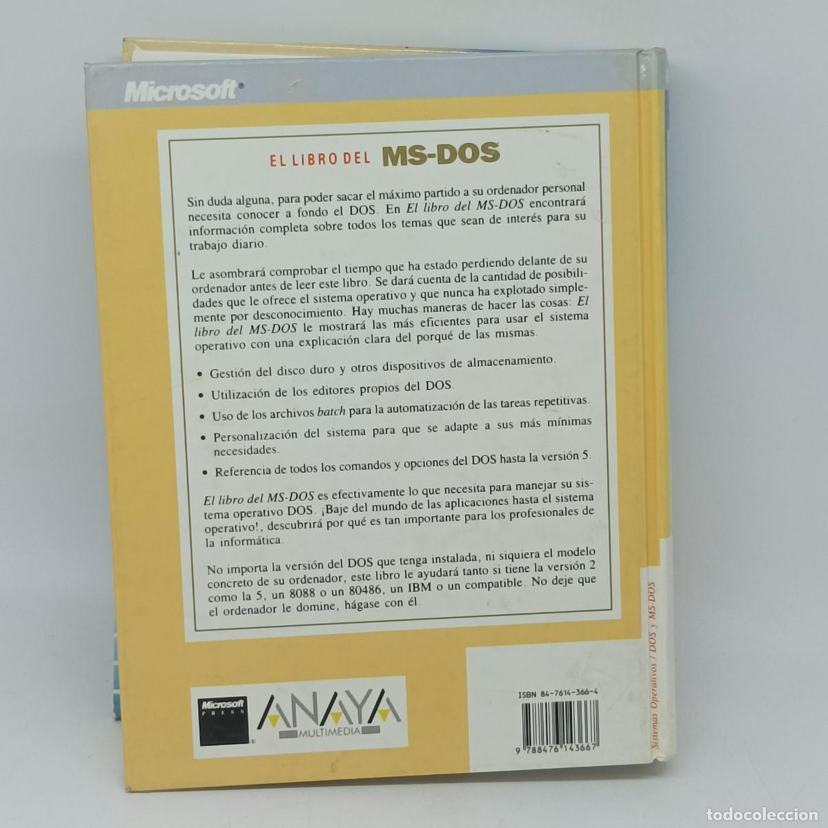 Libros de segunda mano: EL LIBRO DEL MSDOS - Foto 5