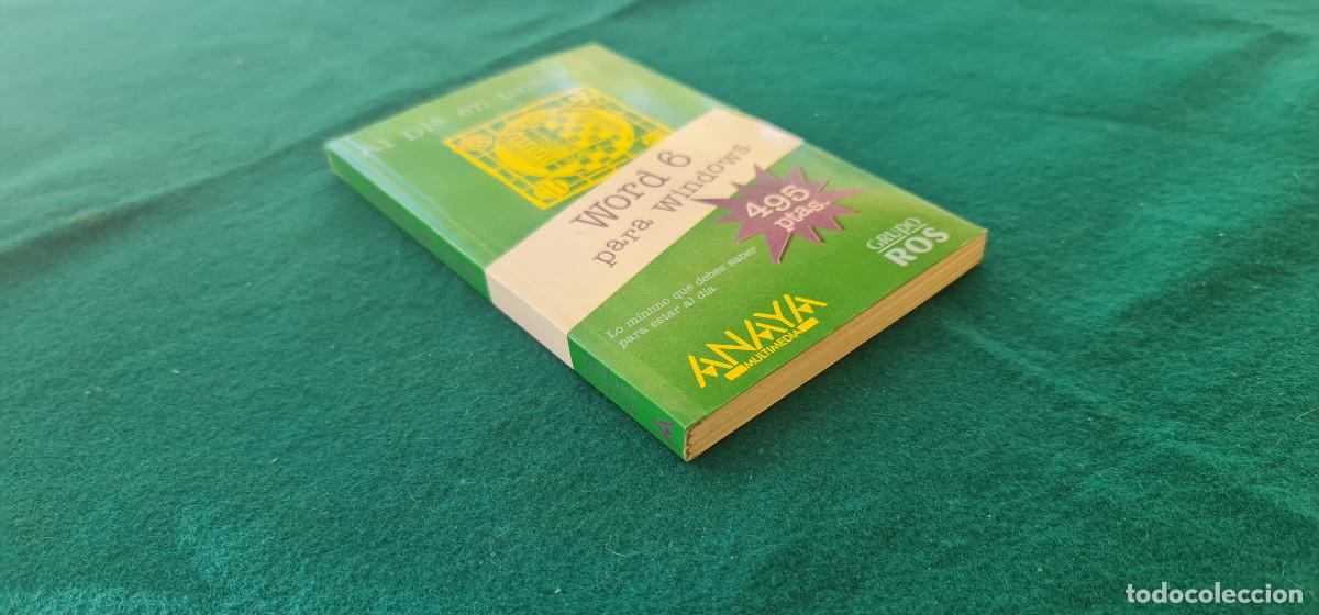 Libros de segunda mano: LIBRO WORD 6 PARA WINDOWS (1995) ANAYA MULTIMEDIA - Foto 2