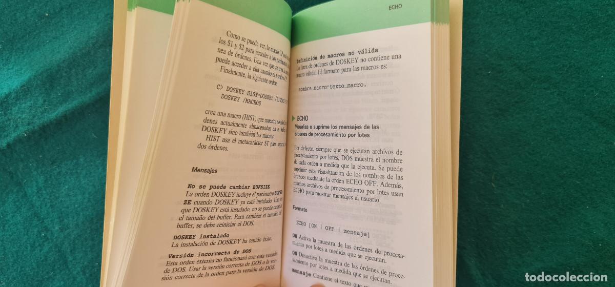 Libros de segunda mano: LIBRO MANUAL DE BOLSILLO DOS (1992) MS-DOS - KRIS JAMSA - Foto 4