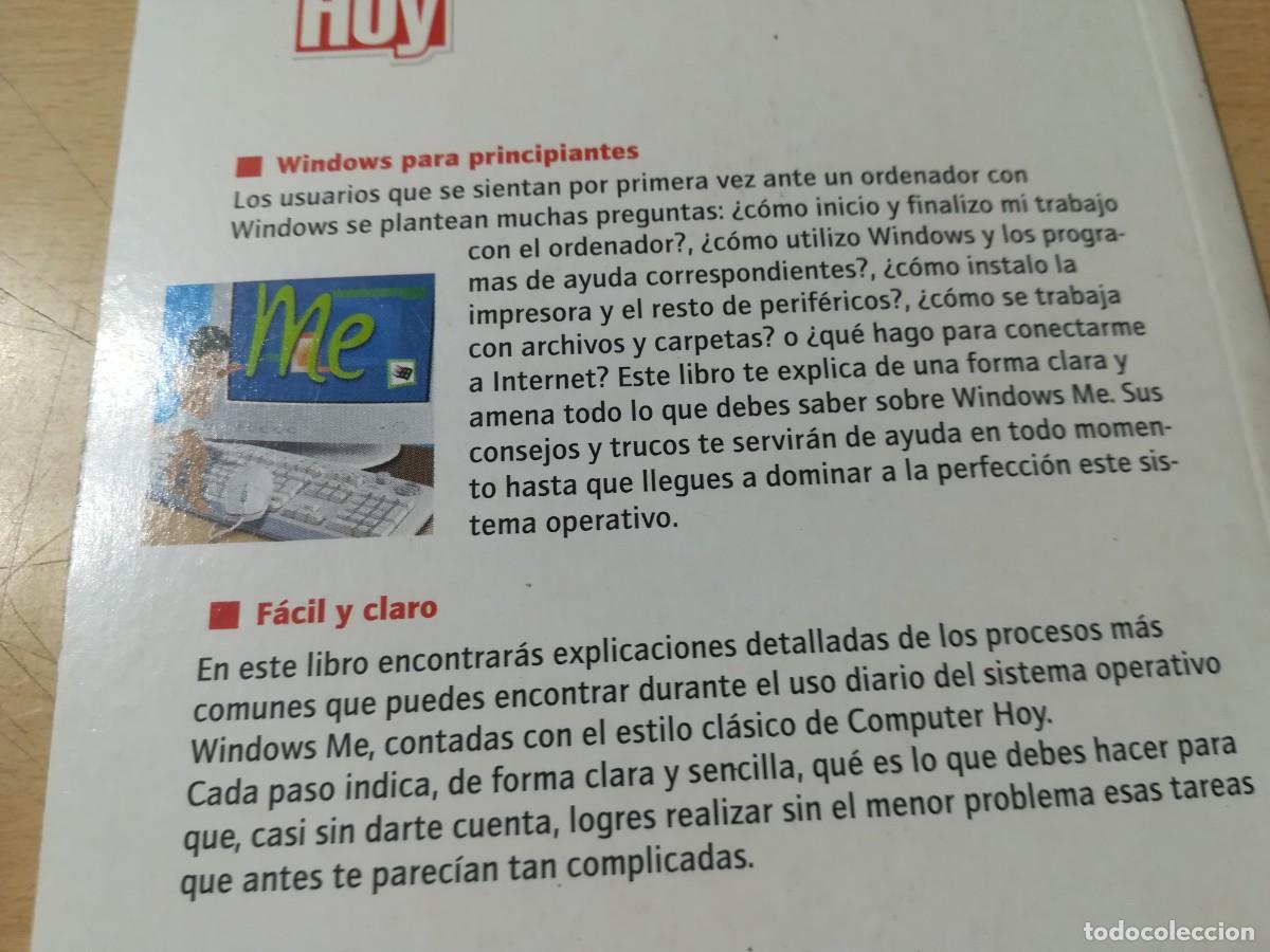 Libros de segunda mano: COMPUTER HOY / WINDOWS ME CURSO BASICO / AO57 - Foto 3