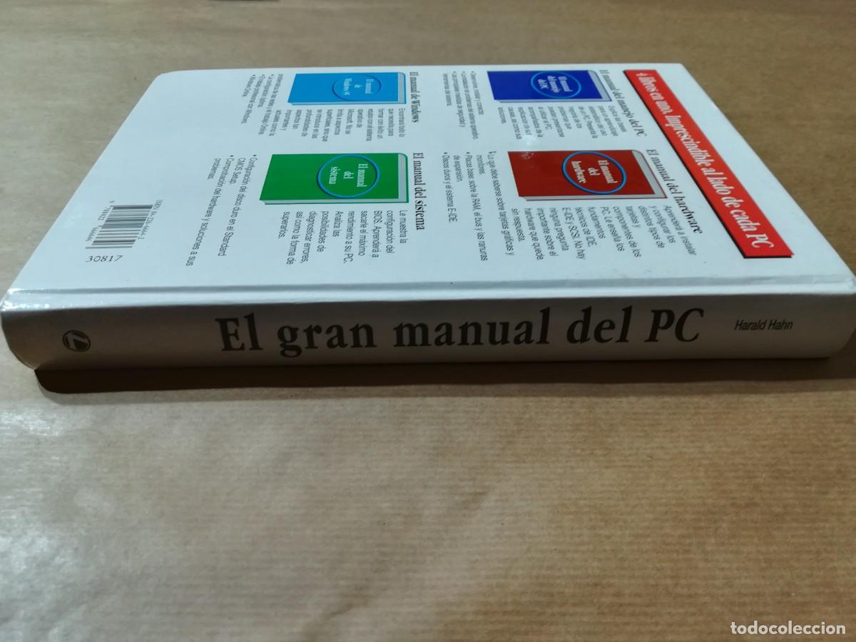 Libros de segunda mano: EL GRAN MANUAL DEL PC / HARALD HAHN / AP306 / CIRCULO LECTORES - Foto 2