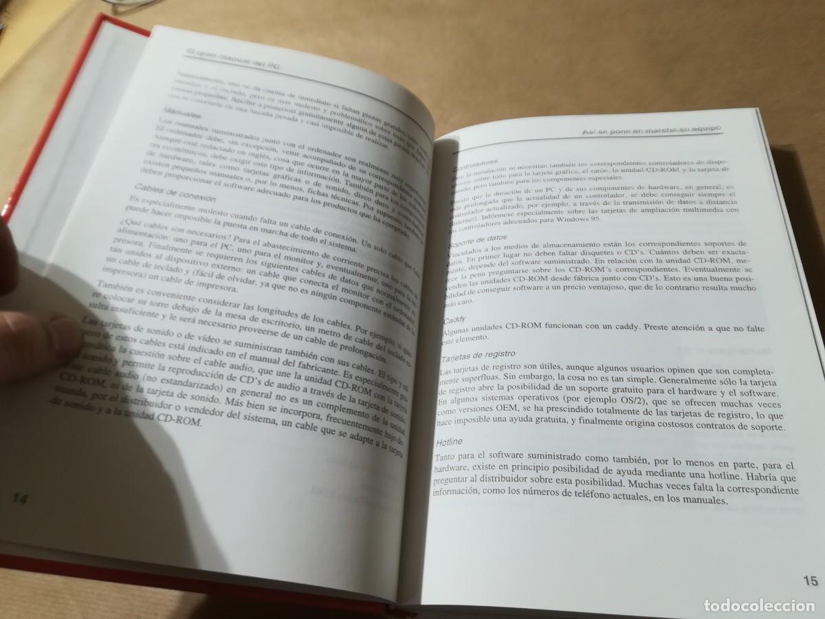 Libros de segunda mano: EL GRAN MANUAL DEL PC / HARALD HAHN / AP306 / CIRCULO LECTORES - Foto 12