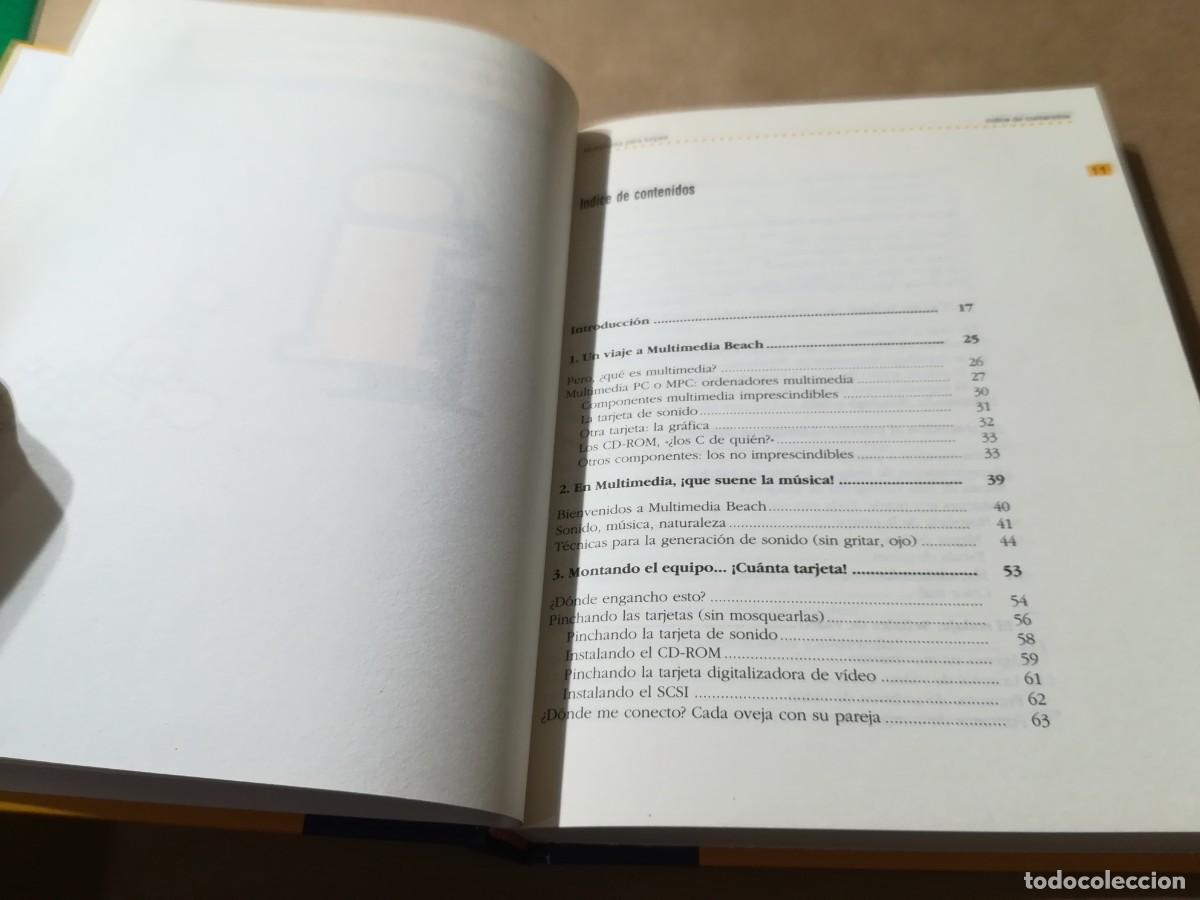 Libros de segunda mano: ESPECTACULAR MULTIMEDIA PARA TORPES / AQ507 / ANAYA CIRCULO DE LECTORES - Foto 10