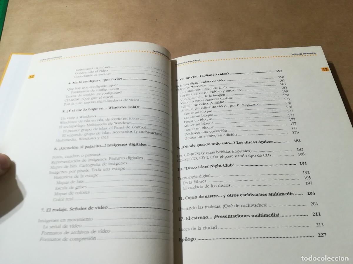 Libros de segunda mano: ESPECTACULAR MULTIMEDIA PARA TORPES / AQ507 / ANAYA CIRCULO DE LECTORES - Foto 11