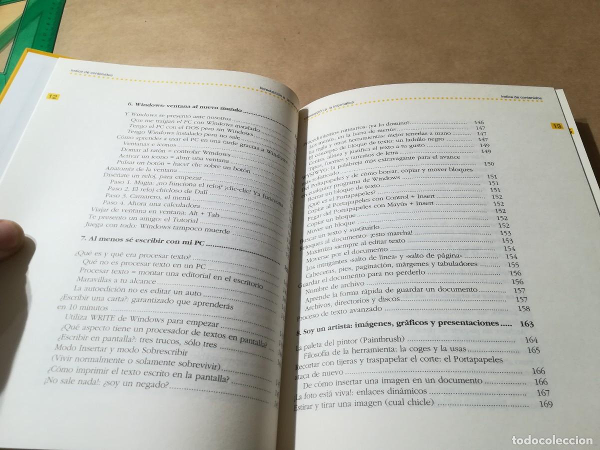Libros de segunda mano: INTRODUCCION A LA INFORMATICA PARA TORPES / AQ507 / ANAYA CIRCULO DE LECTORES - Foto 12
