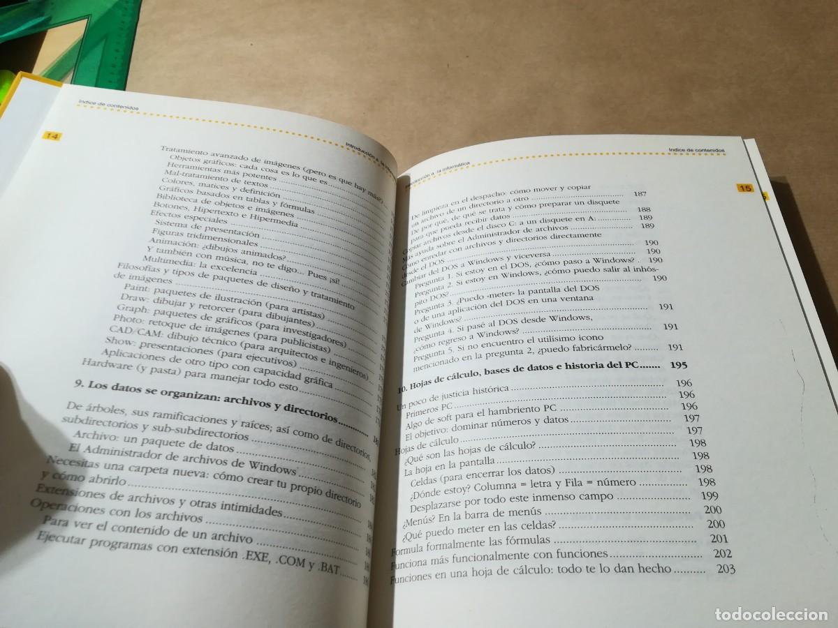 Libros de segunda mano: INTRODUCCION A LA INFORMATICA PARA TORPES / AQ507 / ANAYA CIRCULO DE LECTORES - Foto 13