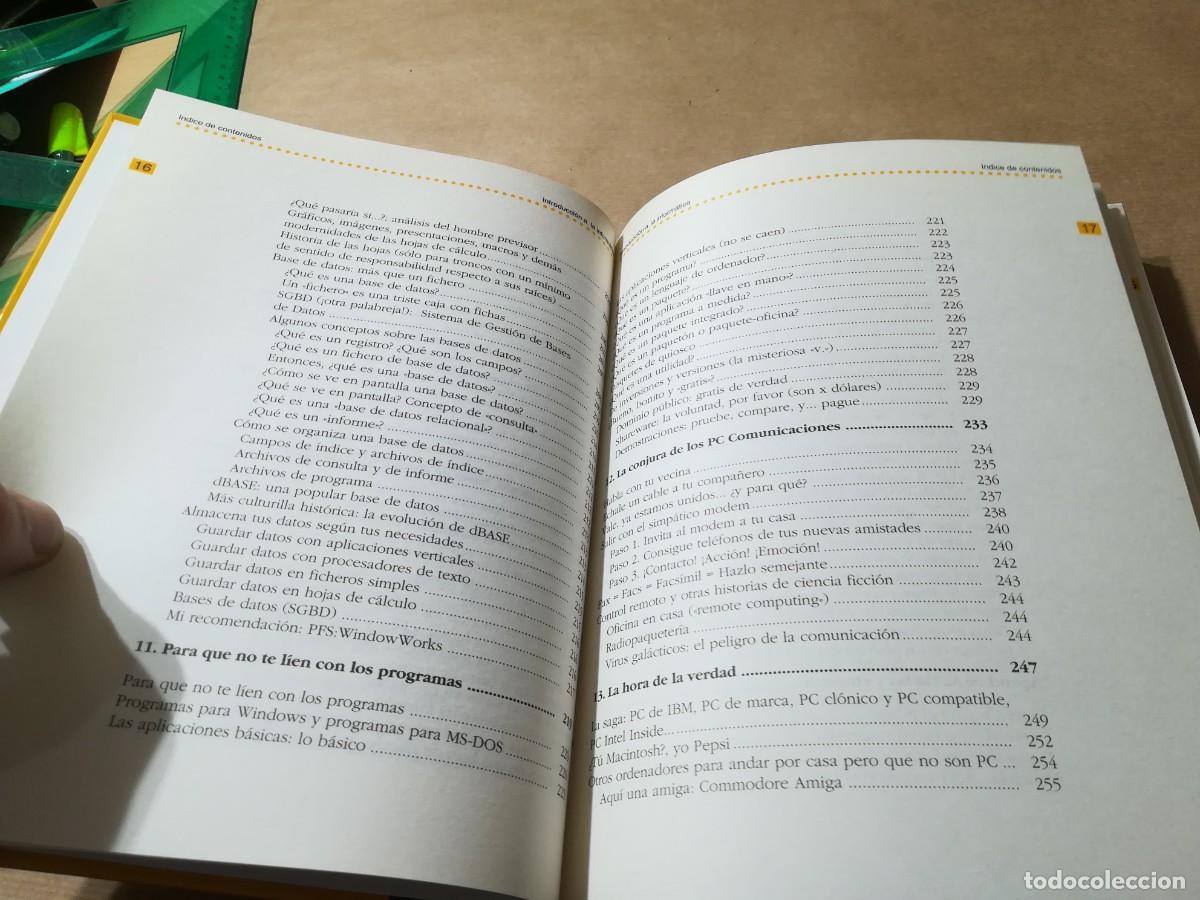 Libros de segunda mano: INTRODUCCION A LA INFORMATICA PARA TORPES / AQ507 / ANAYA CIRCULO DE LECTORES - Foto 14