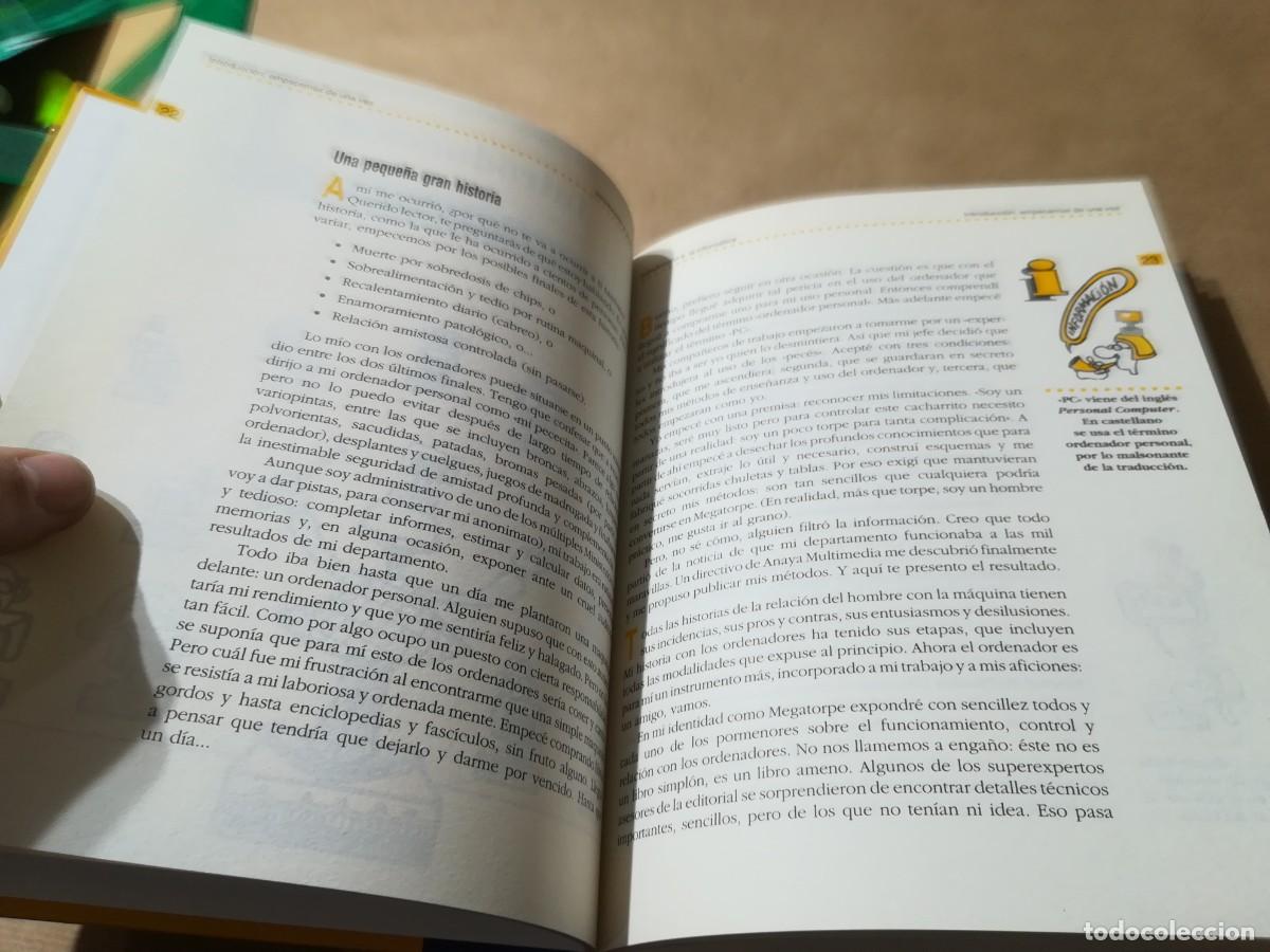 Libros de segunda mano: INTRODUCCION A LA INFORMATICA PARA TORPES / AQ507 / ANAYA CIRCULO DE LECTORES - Foto 19
