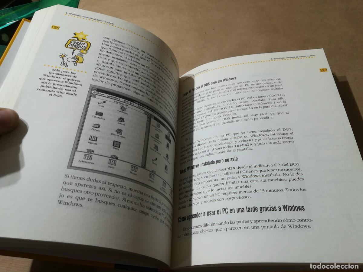 Libros de segunda mano: INTRODUCCION A LA INFORMATICA PARA TORPES / AQ507 / ANAYA CIRCULO DE LECTORES - Foto 24