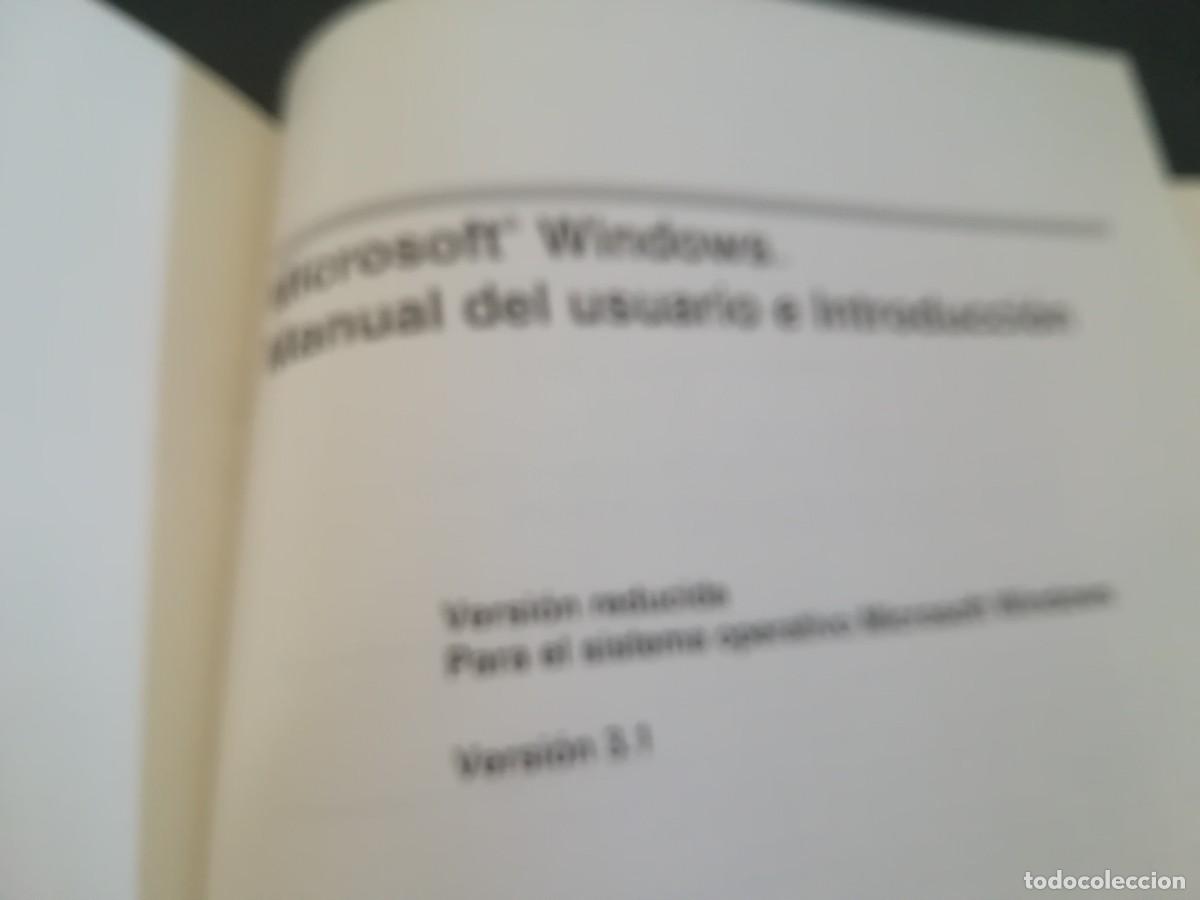 Libros de segunda mano: MICROSOFT MS WINDOWS 3.1 / AR206 - Foto 4