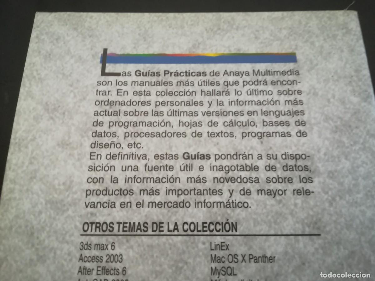 Libros de segunda mano: PHP5 / FRANCISCO CHARTE / AR206 / ANAYA, GUIA PRACTICA USUARIOS - Foto 3