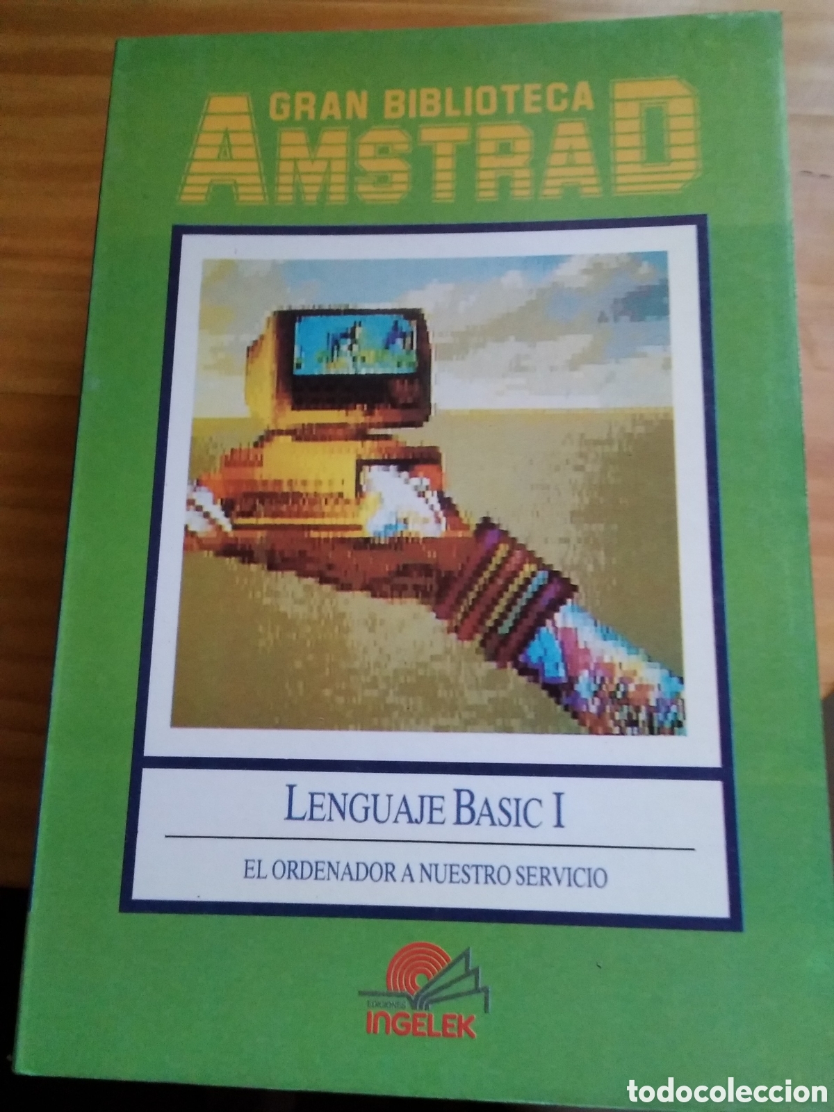 Libros de segunda mano: Gran biblioteca Amstrad n&uacute;mero 8 lenguaje basic I edita ingelek - Foto 1